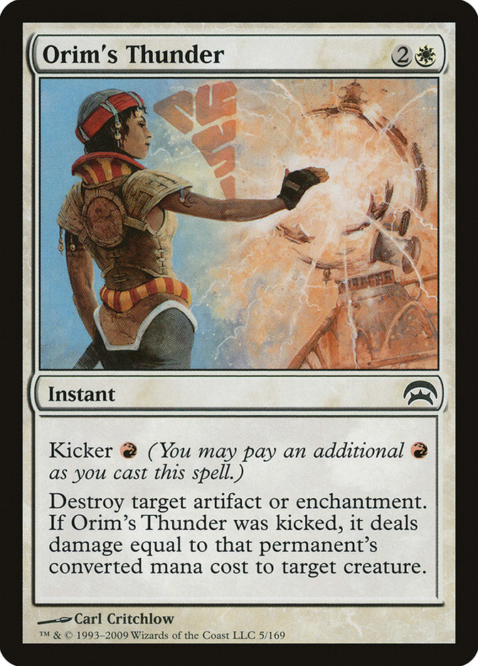 Orim's Thunder [Planechase] | Card Merchant Takapuna