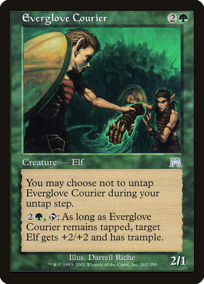 Everglove Courier [Onslaught] | Card Merchant Takapuna