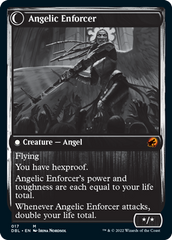 Enduring Angel // Angelic Enforcer [Innistrad: Double Feature] | Card Merchant Takapuna