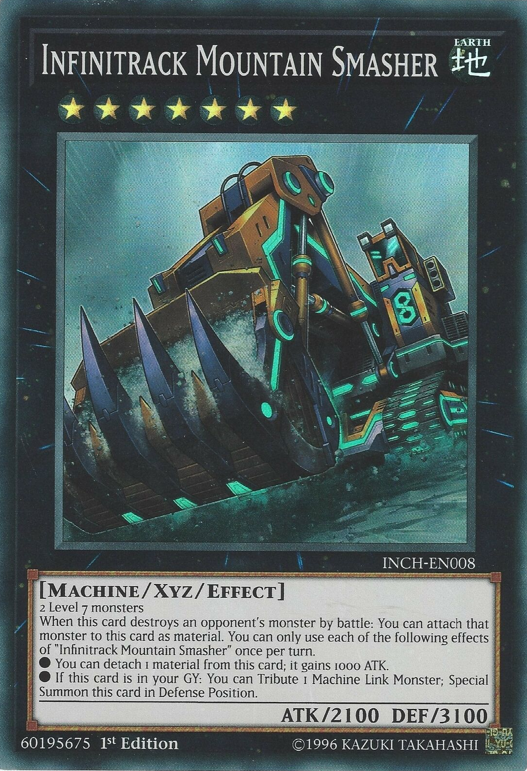 Infinitrack Mountain Smasher [INCH-EN008] Super Rare | Card Merchant Takapuna