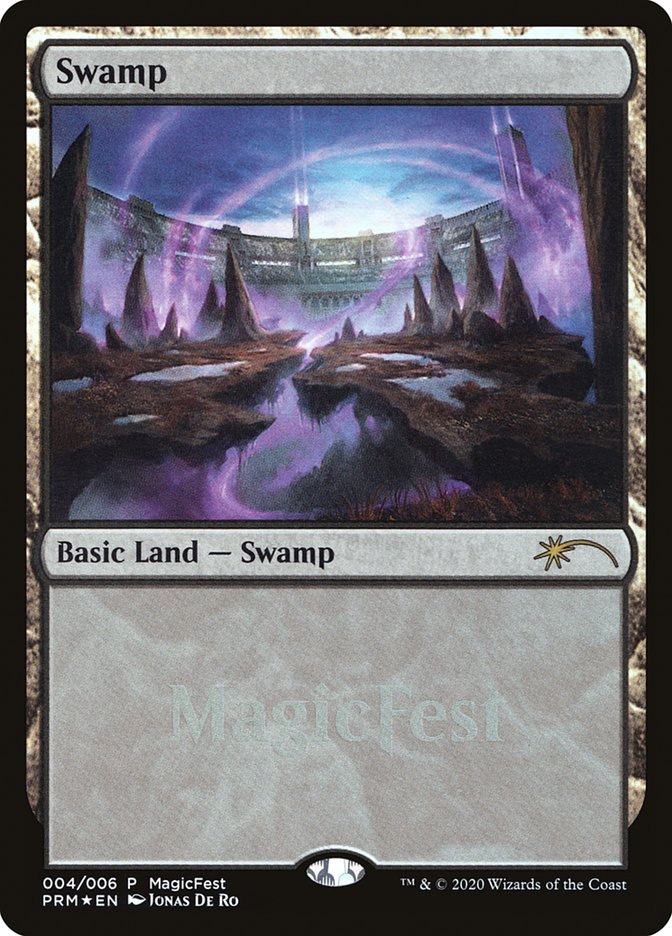 Swamp (2020) [MagicFest 2020] | Card Merchant Takapuna