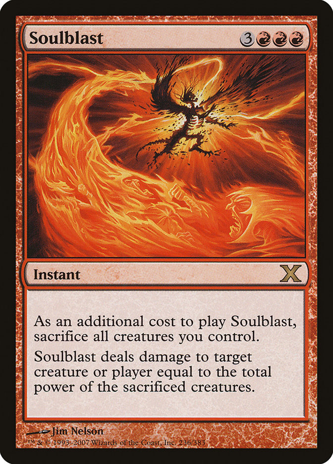 Soulblast [Tenth Edition] | Card Merchant Takapuna