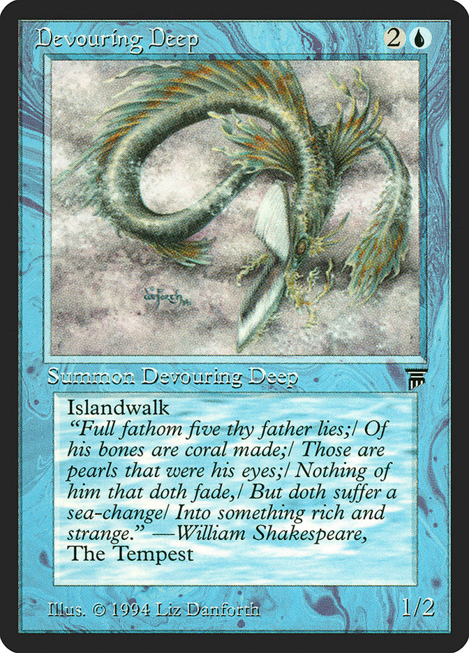 Devouring Deep [Legends] | Card Merchant Takapuna