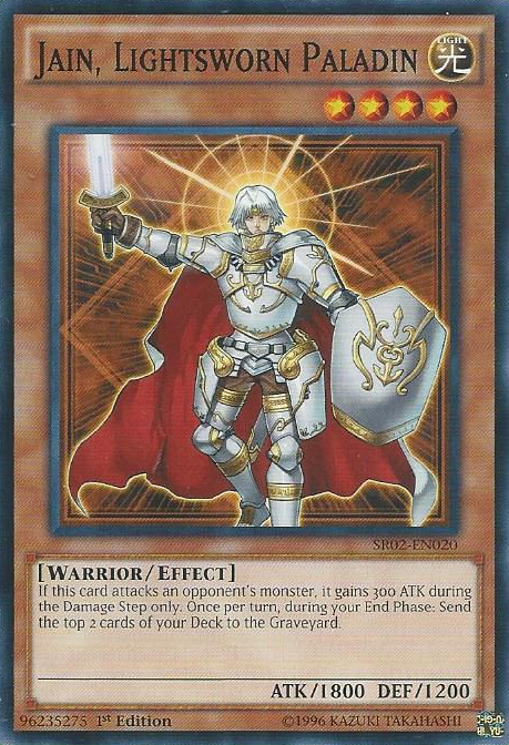 Jain, Lightsworn Paladin [SR02-EN020] Common | Card Merchant Takapuna