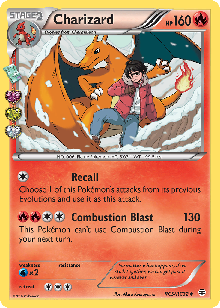 Charizard (RC5/RC32) [XY: Generations] | Card Merchant Takapuna