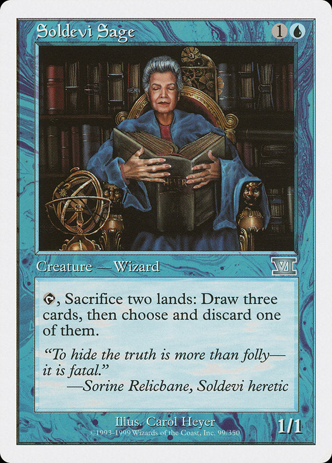 Soldevi Sage [Classic Sixth Edition] | Card Merchant Takapuna