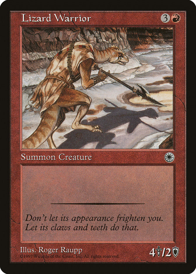 Lizard Warrior [Portal] | Card Merchant Takapuna