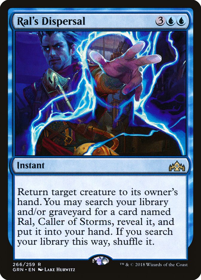 Ral's Dispersal [Guilds of Ravnica] | Card Merchant Takapuna