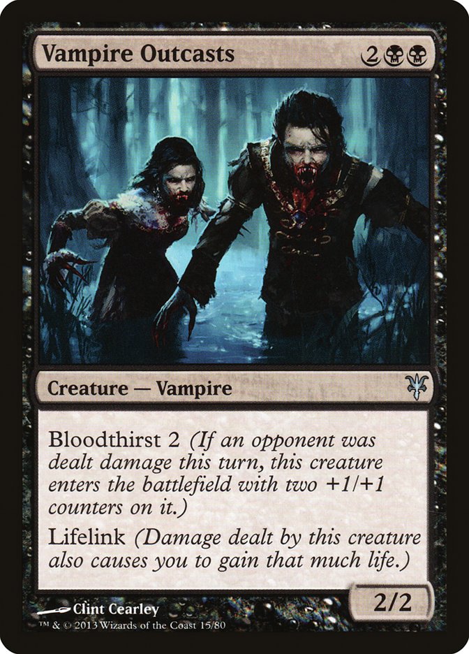 Vampire Outcasts [Duel Decks: Sorin vs. Tibalt] | Card Merchant Takapuna