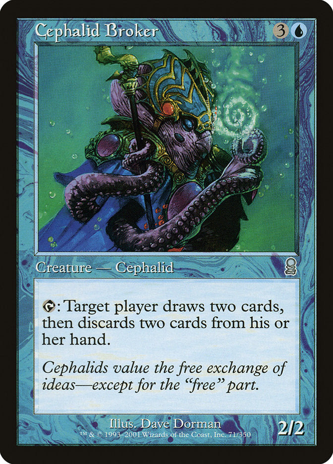 Cephalid Broker [Odyssey] | Card Merchant Takapuna