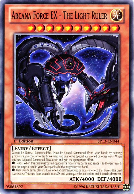 Arcana Force EX - The Light Ruler [SP13-EN044] Common | Card Merchant Takapuna