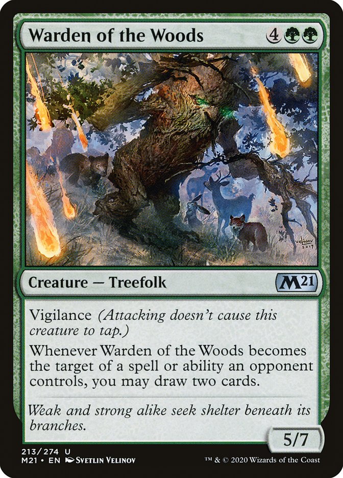 Warden of the Woods [Core Set 2021] | Card Merchant Takapuna