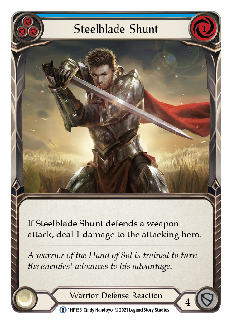 Steelblade Shunt (Blue) [1HP158] (History Pack 1) | Card Merchant Takapuna