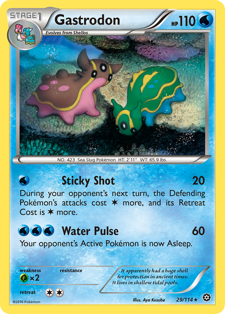 Gastrodon (29/114) [XY: Steam Siege] | Card Merchant Takapuna