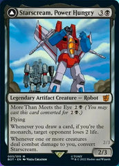 Starscream, Power Hungry // Starscream, Seeker Leader [Transformers] | Card Merchant Takapuna