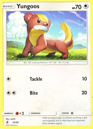 Yungoos (12/30) [Sun & Moon: Trainer Kit - Lycanroc] | Card Merchant Takapuna