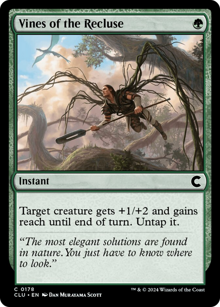 Vines of the Recluse [Ravnica: Clue Edition] | Card Merchant Takapuna