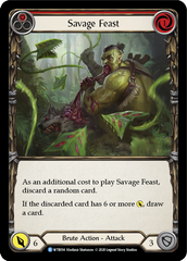 Savage Feast (Red) [U-WTR014] (Welcome to Rathe Unlimited)  Unlimited Normal | Card Merchant Takapuna