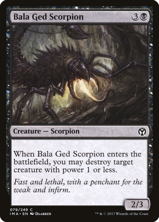 Bala Ged Scorpion [Iconic Masters] | Card Merchant Takapuna