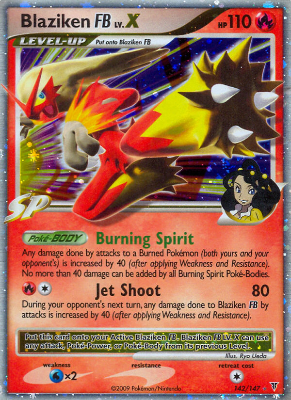 Blaziken FB LV.X (142/147) [Platinum: Supreme Victors] | Card Merchant Takapuna