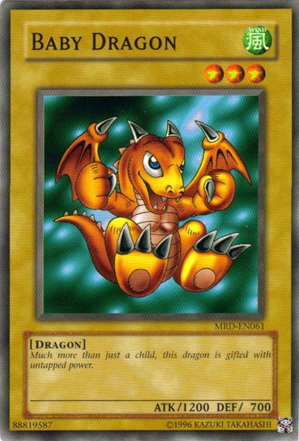 Baby Dragon [MRD-EN061] Short Print | Card Merchant Takapuna