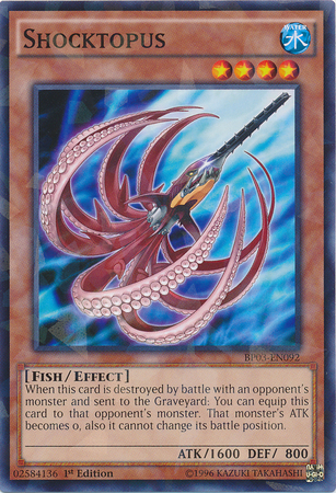 Shocktopus [BP03-EN092] Shatterfoil Rare | Card Merchant Takapuna