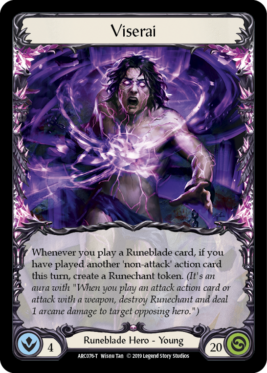 Viserai // Crucible of Aetherweave [ARC076-T // ARC115-T] (Arcane Rising)  1st Edition Normal | Card Merchant Takapuna