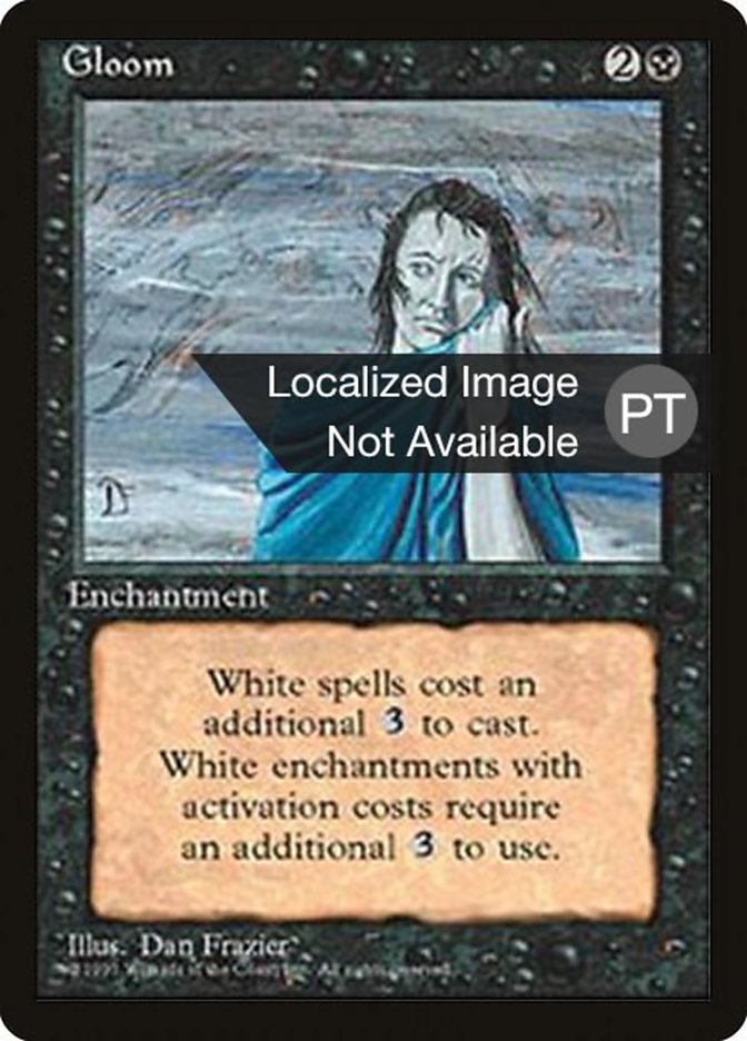 Gloom [Fourth Edition (Foreign Black Border)] | Card Merchant Takapuna