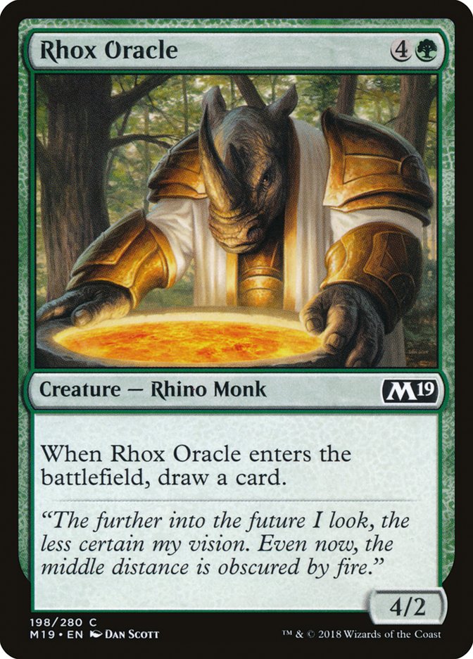 Rhox Oracle [Core Set 2019] | Card Merchant Takapuna