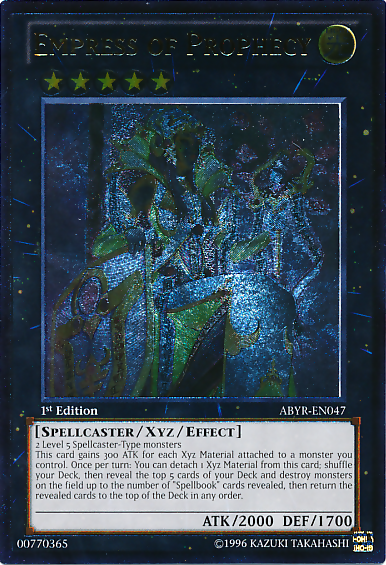 Empress of Prophecy (UTR) [ABYR-EN047] Ultimate Rare | Card Merchant Takapuna