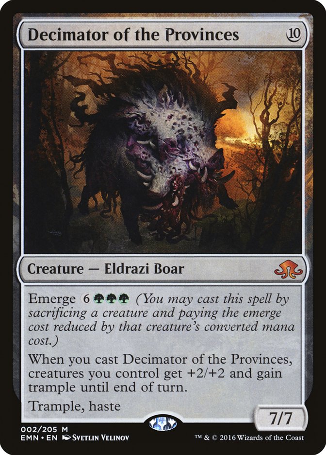 Decimator of the Provinces [Eldritch Moon] | Card Merchant Takapuna