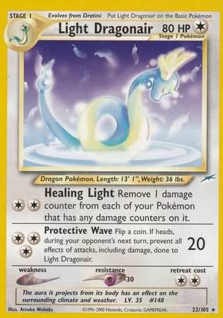 Light Dragonair (22/105) [Neo Destiny Unlimited] | Card Merchant Takapuna