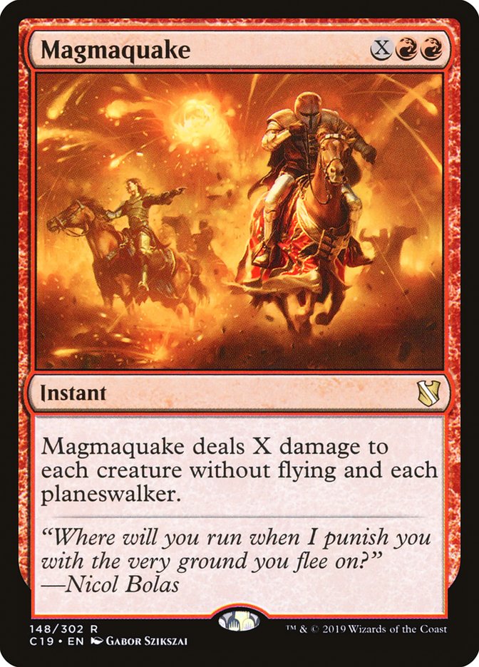 Magmaquake [Commander 2019] | Card Merchant Takapuna