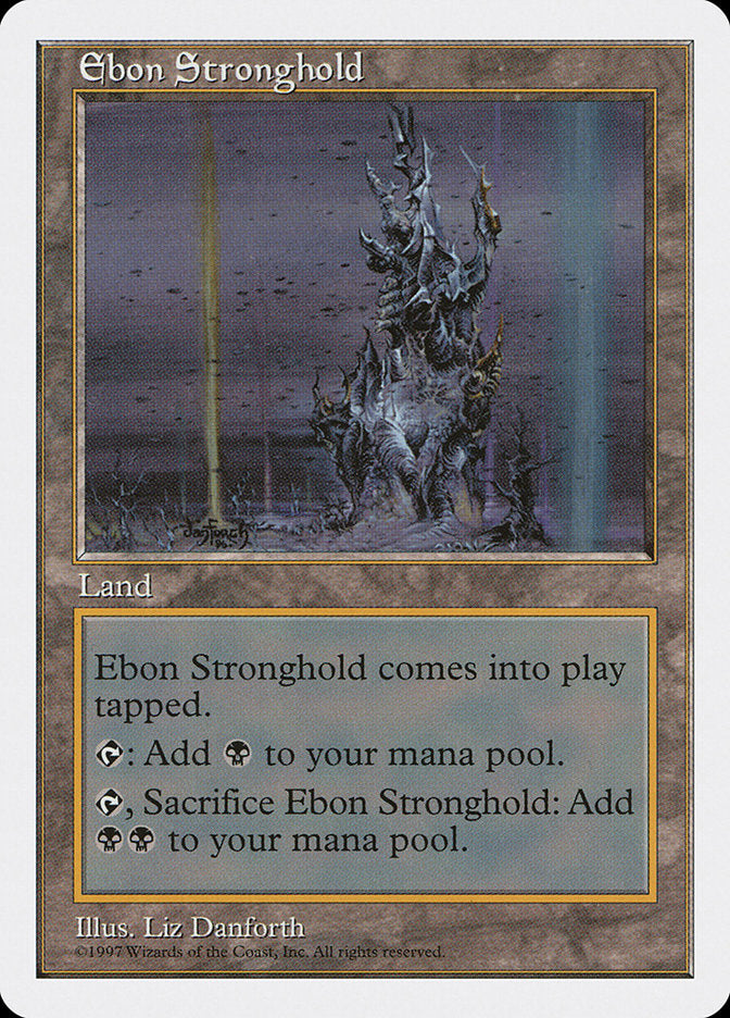 Ebon Stronghold [Fifth Edition] | Card Merchant Takapuna