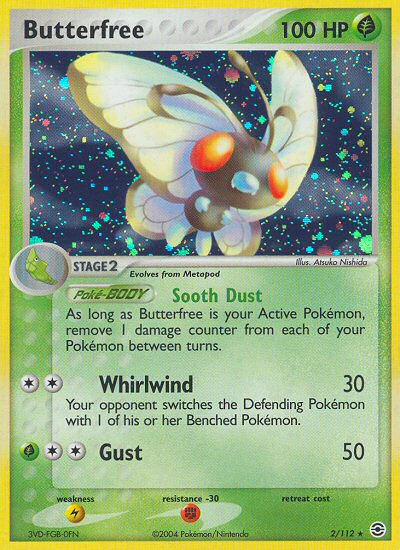 Butterfree (2/112) [EX: FireRed & LeafGreen] | Card Merchant Takapuna