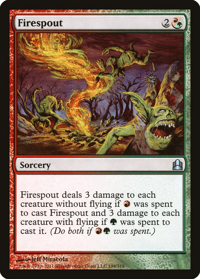 Firespout [Commander 2011] | Card Merchant Takapuna