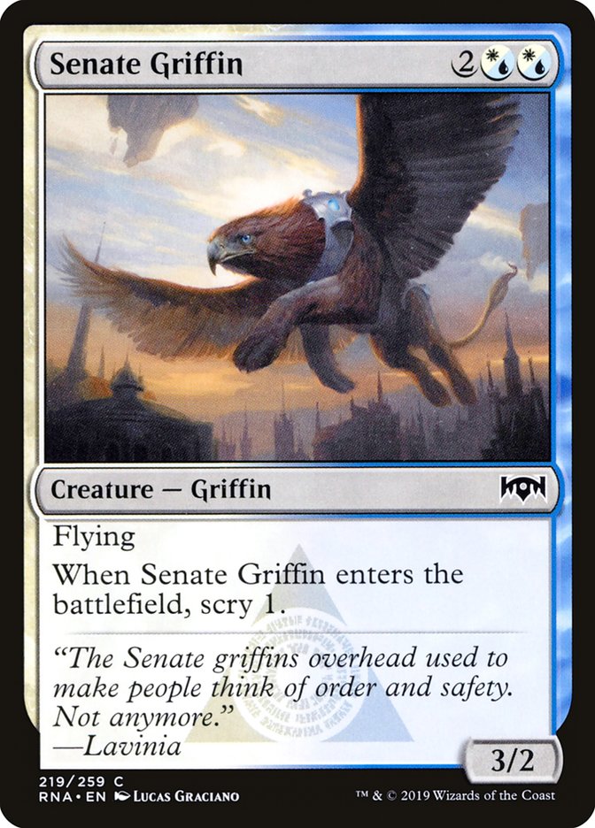 Senate Griffin [Ravnica Allegiance] | Card Merchant Takapuna