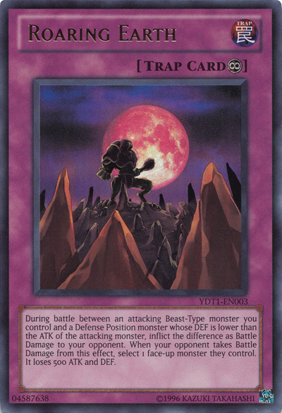 Roaring Earth (5D's Duel Transer) [YDT1-EN003] Ultra Rare | Card Merchant Takapuna