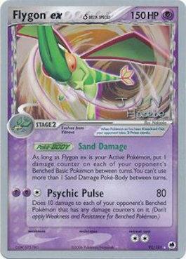 Flygon ex (92/101) (Delta Species) (Flyvees - Jun Hasebe) [World Championships 2007] | Card Merchant Takapuna