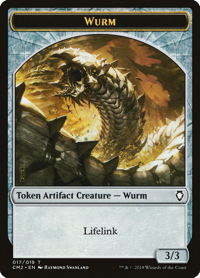 Wurm Token (017/019) [Commander Anthology Volume II Tokens] | Card Merchant Takapuna