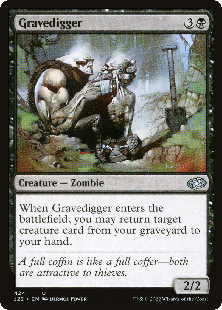 Gravedigger [Jumpstart 2022] | Card Merchant Takapuna