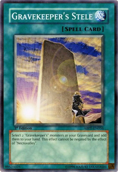 Gravekeeper's Stele [ABPF-EN056] Common | Card Merchant Takapuna