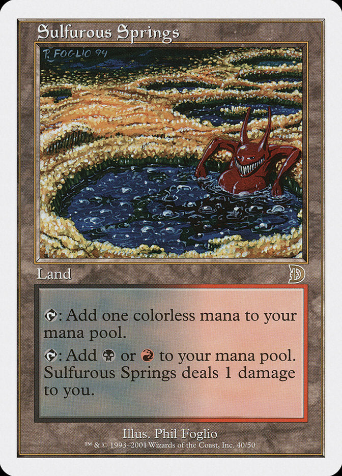 Sulfurous Springs [Deckmasters] | Card Merchant Takapuna