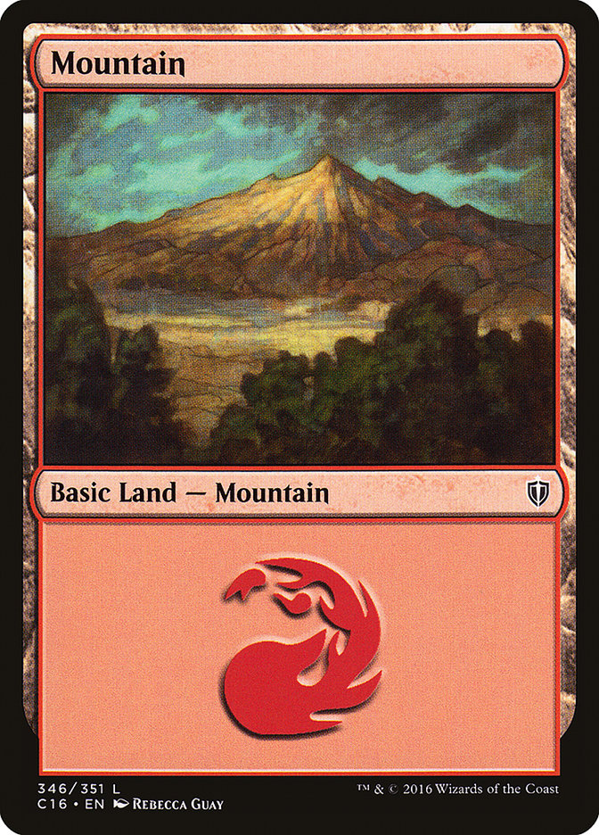 Mountain (346) [Commander 2016] | Card Merchant Takapuna