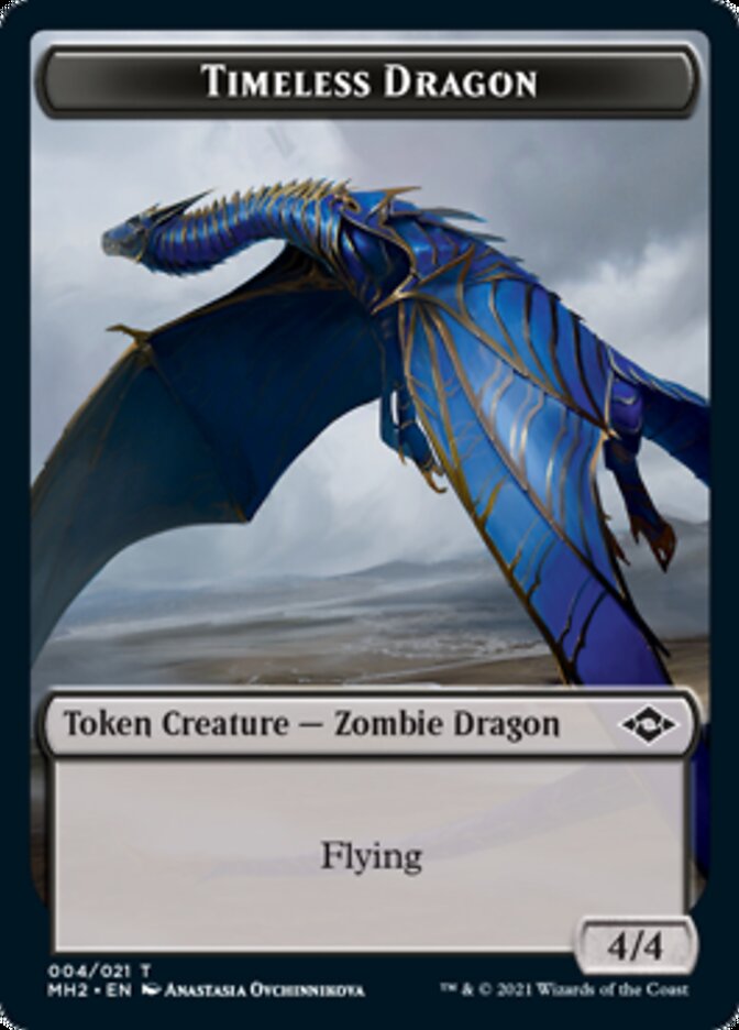 Food (18) // Timeless Dragon Double-Sided Token [Modern Horizons 2 Tokens] | Card Merchant Takapuna