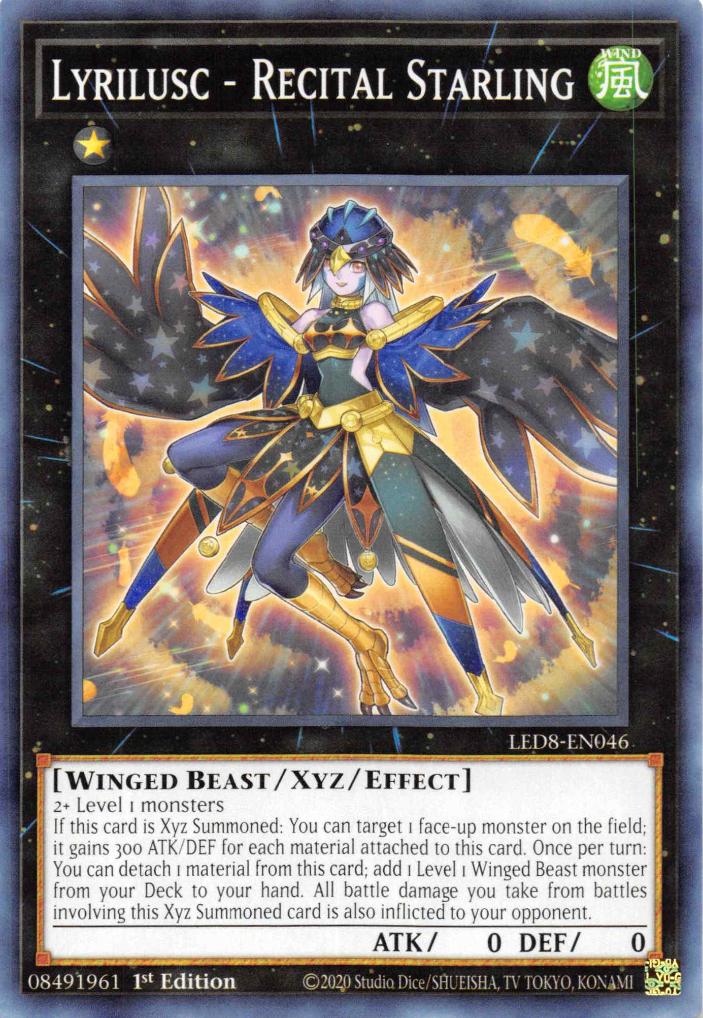 Lyrilusc - Recital Starling [LED8-EN046] Common | Card Merchant Takapuna