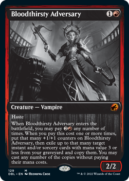 Bloodthirsty Adversary [Innistrad: Double Feature] | Card Merchant Takapuna