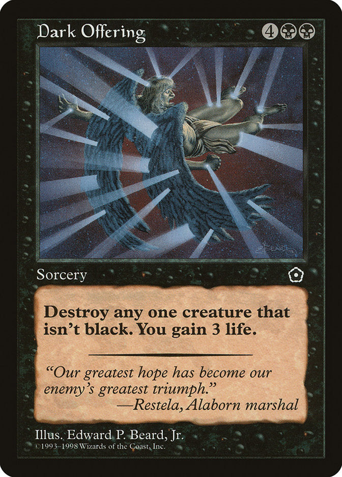 Dark Offering [Portal Second Age] | Card Merchant Takapuna