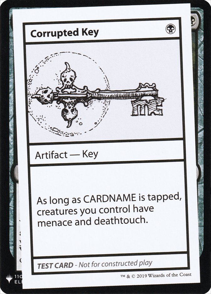 Corrupted Key [Mystery Booster Playtest Cards] | Card Merchant Takapuna