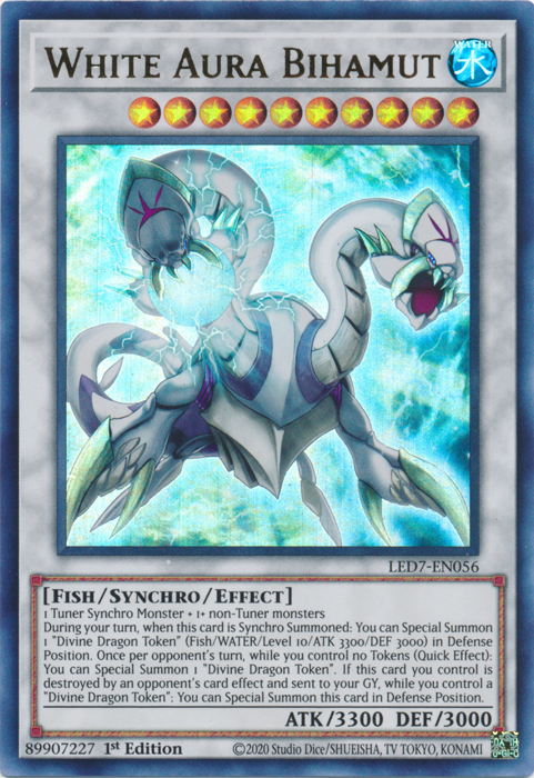 White Aura Bihamut [LED7-EN056] Ultra Rare | Card Merchant Takapuna